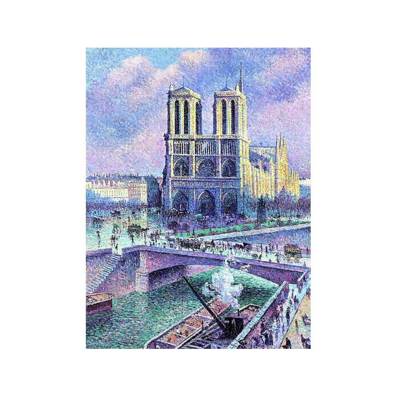 Puzzle 1000 pièces Notre-Dame par Maximilien Luce Puzzle 1000 pièces Notre-Dame par Maximilien Luce