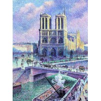 Puzzle 1000 pièces Notre-Dame par Maximilien Luce