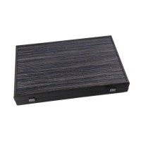 Backgammon Oak Argento Black / Red 38 cm