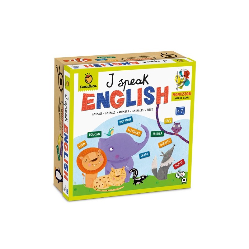 I Speak English - Méthode Montessori