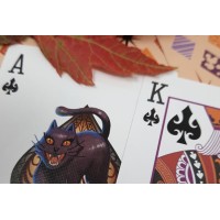 Cartes Bicycle Vintage Halloween