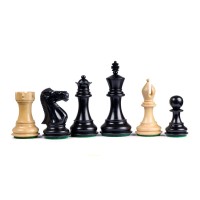 Pièces d'Echecs Stallion Black - Taille 5.5