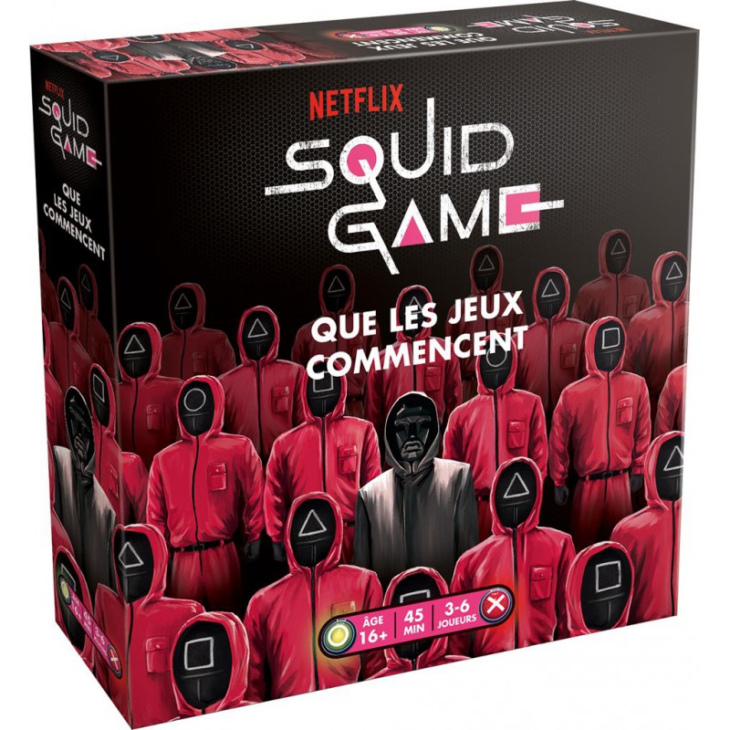 Acheter Squid Game - Netflix - Jeu de Société - Boutique Variantes