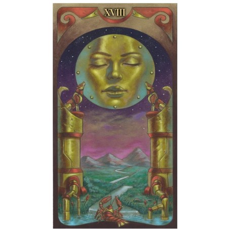 Tarot Divinatoire Steampunk Art Nouveau
