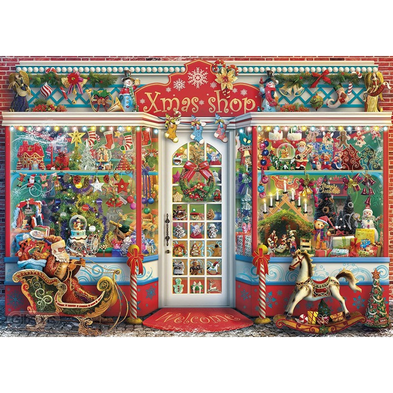 Puzzle 1000 pièces - Christmas Emporium Puzzle 1000 pièces - Christmas Emporium