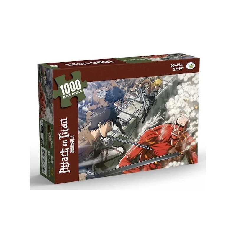 Puzzle 1000 pièces - Attaque des Titans Puzzle 1000 pièces - Attaque des Titans