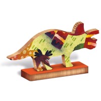 Puzzle 48 Pièces en Bois - Woody Puzzle : Dinosaures