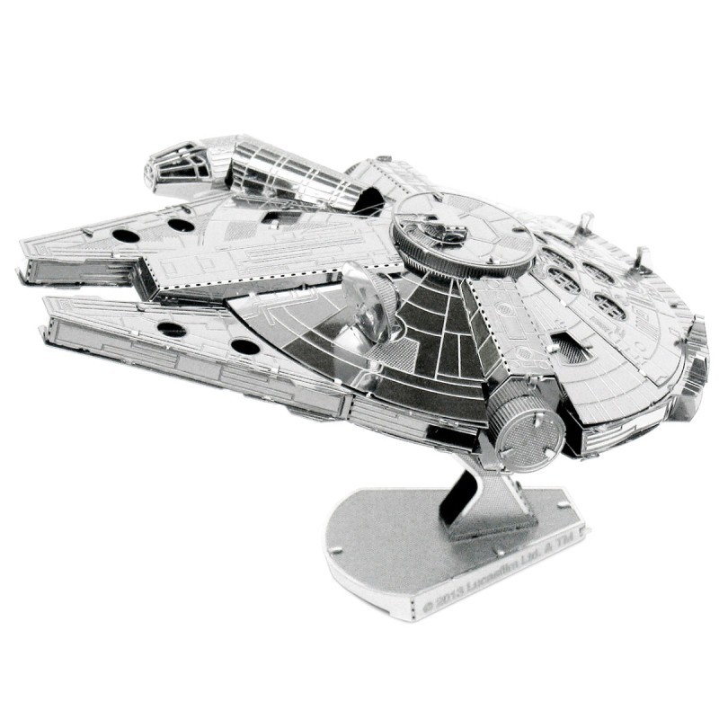 Puzzle 3D - Maquette Métal Star Wars Millenium Falcon Puzzle 3D - Maquette Métal Star Wars Millenium Falcon
