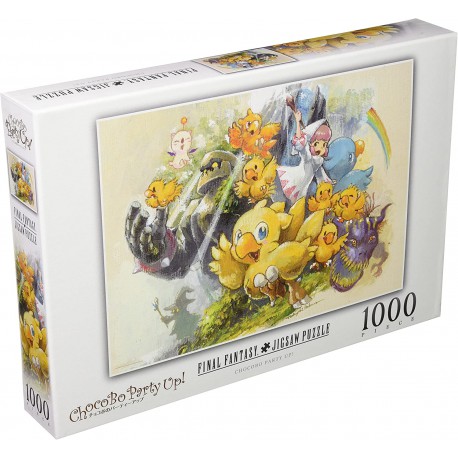 Puzzle 1000 pièces - Final Fantasy Chocobo Party Up
