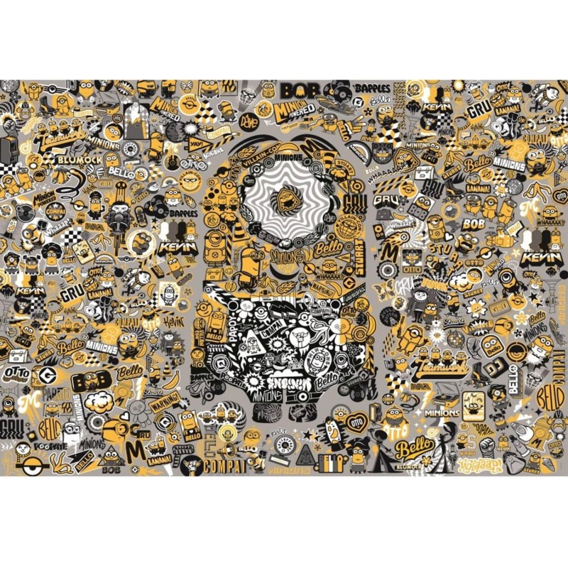 Puzzle 1000 pièces - Minions 2 Impossible Puzzle Puzzle 1000 pièces - Minions 2 Impossible Puzzle