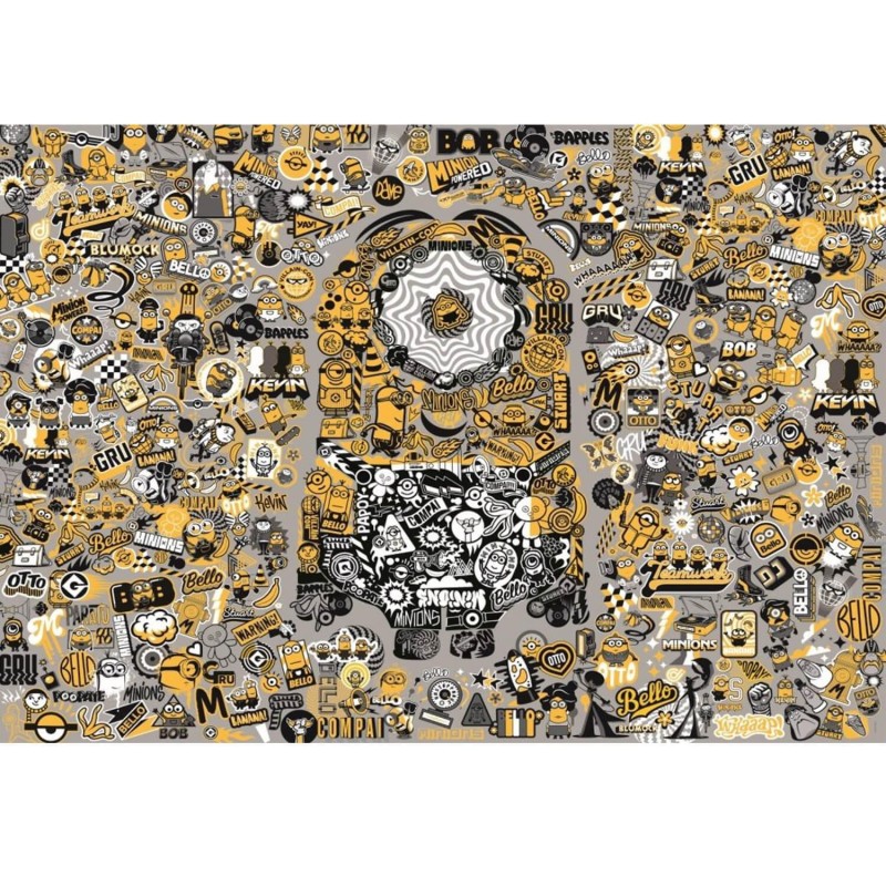 Puzzle 1000 pièces - Minions 2 Impossible Puzzle