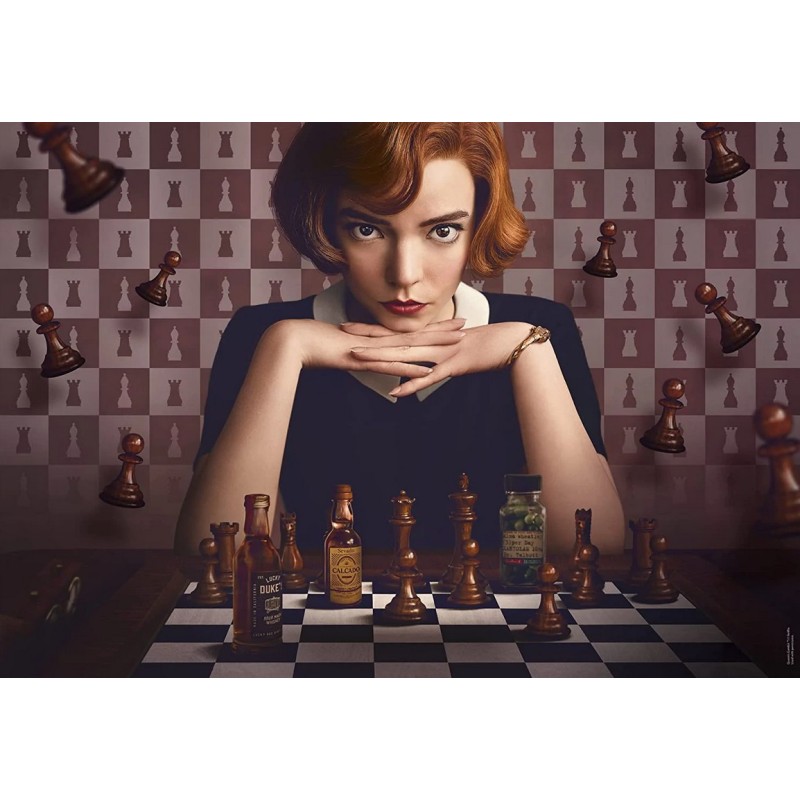 Puzzle 1000 pièces - Le Jeu de la Dame Puzzle 1000 pièces - Le Jeu de la Dame