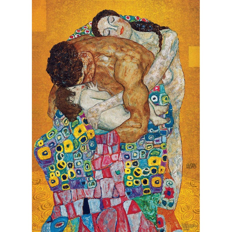 Puzzle 1000 pièces - La Famille, Gustav Klimt Puzzle 1000 pièces - La Famille, Gustav Klimt