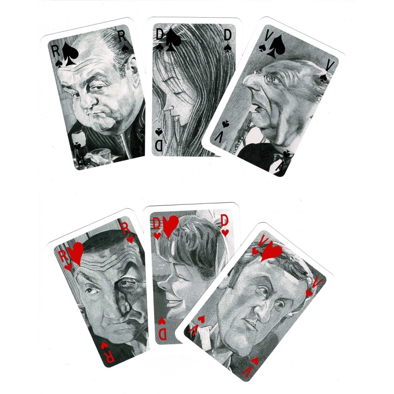 Curiosa – 36 Cartes à Jouer érotiques Par Transparence – 19e Siècle – France