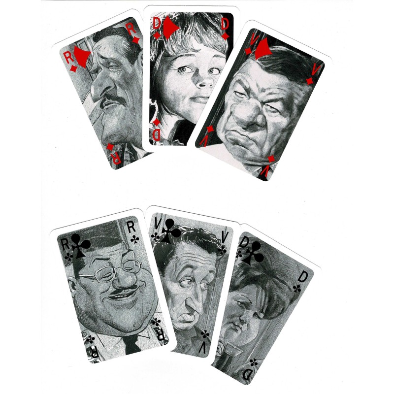 Cartes à Jouer Les Tontons Flingueurs 2