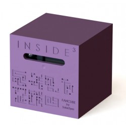 Labyrinthe Inside 3 - Violet Fan Cube