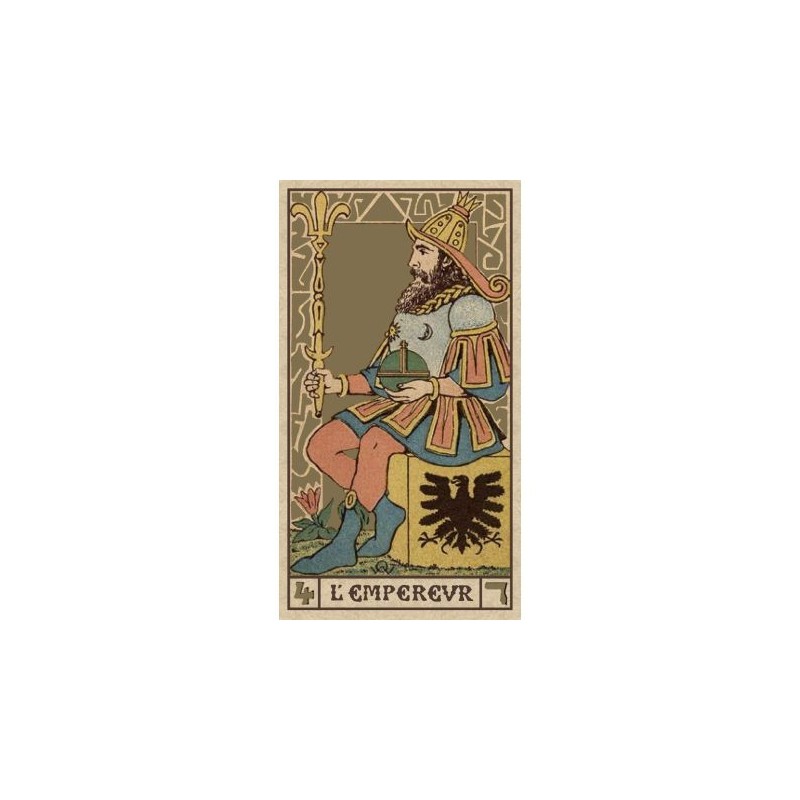 Boltquan Porte-cartes de tarot avec intérieur bleu – Étui rabattable avec fermeture magnétique – Convient aux jeux de tarot standard – Dimensions extérieures : 14 x 8 x 5 cm (Prismara