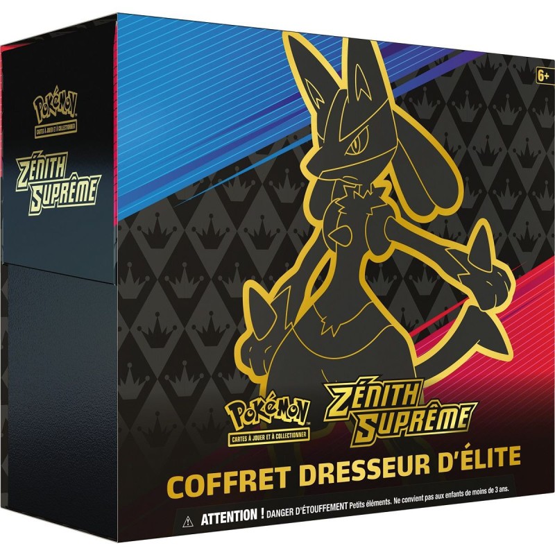 Coffret Pokémon Dresseur d'Elite : Zénith Suprême Coffret Pokémon Dresseur d'Elite : Zénith Suprême