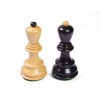 Pièces d'Echecs Fischer Russes Knight Black - Taille 4