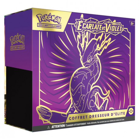 Coffret Pokémon Dresseur d'Elite : Ecarlate et Violet (Purple)