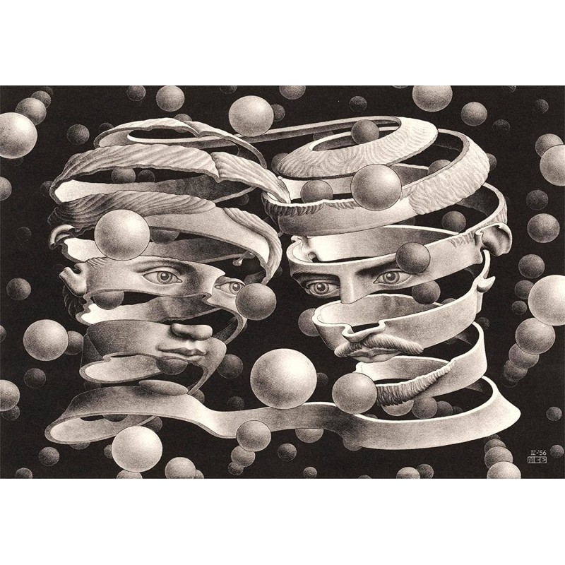 Puzzle 1000 pièces - Bond of Union by Escher Puzzle 1000 pièces - Bond of Union by Escher