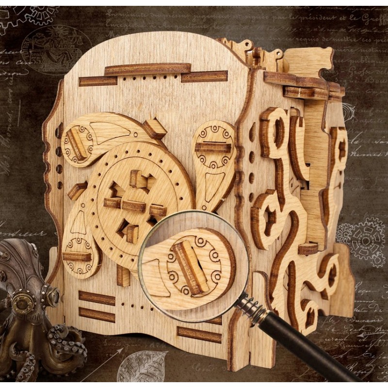 Joc de logica - Cluebox - Escape Room in a Box: Captain's Nemo Nautilus - iDventure