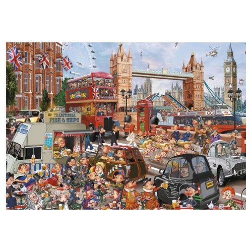 Puzzle 1000 pièces - Londres par Ruyer