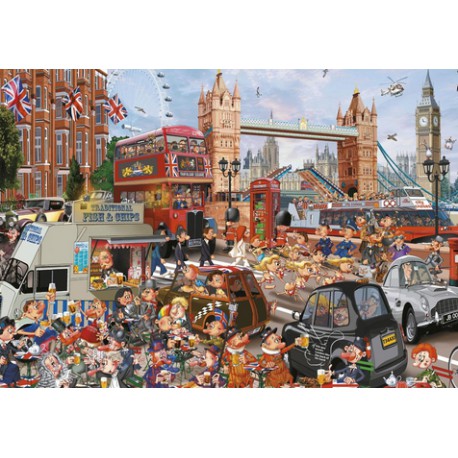 Puzzle 1000 pièces - Londres par Ruyer