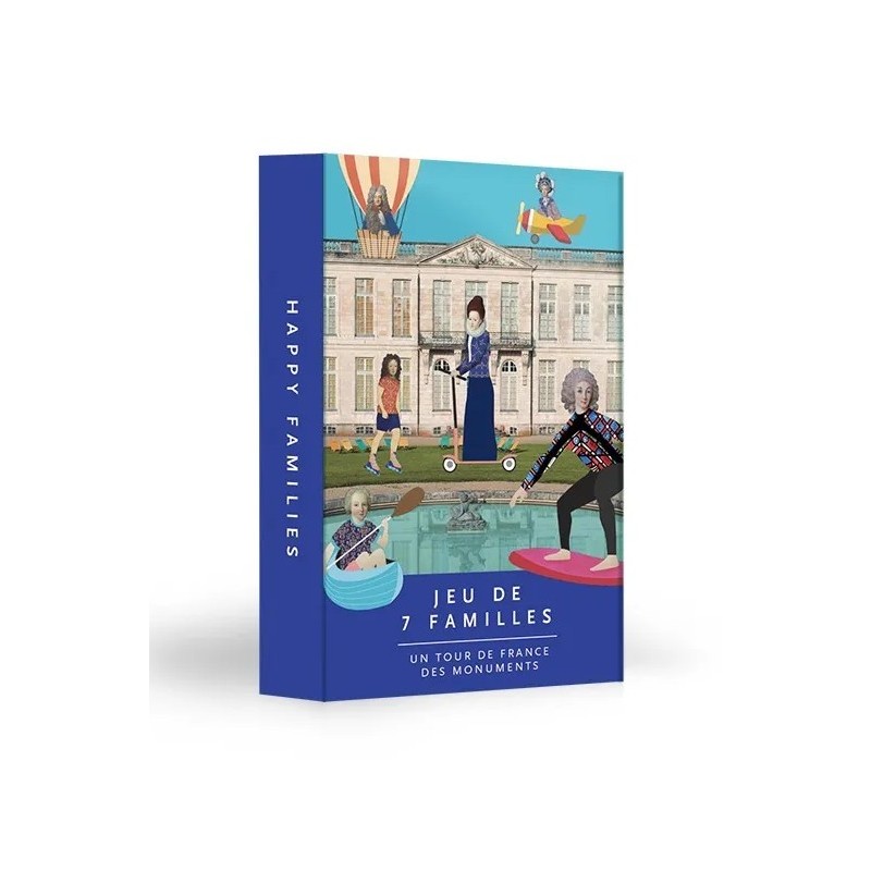 Jeu de 7 Familles Un Tour de France des Monuments Jeu de 7 Familles Un Tour de France des Monuments