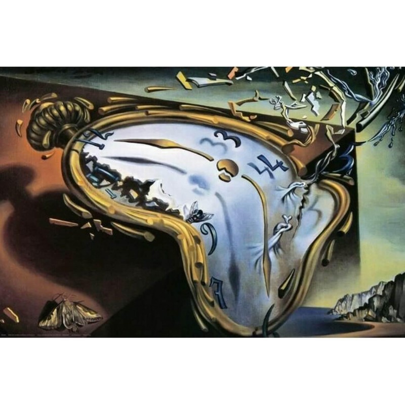 Puzzle 1000 pièces - Salvador Dali : Montre Molle Puzzle 1000 pièces - Salvador Dali : Montre Molle