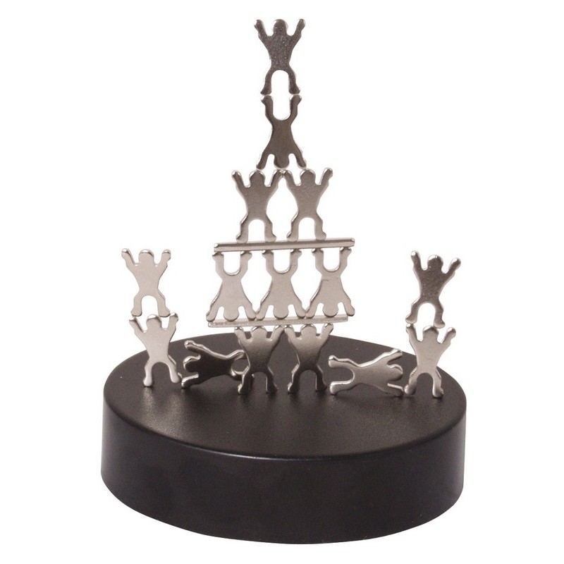 Sculpture Magnétique Acrobates 9x9cm Sculpture Magnétique Acrobates 9x9cm