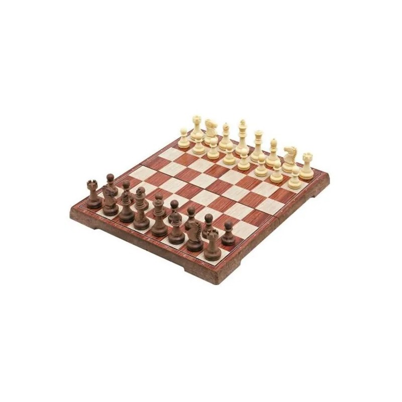 Jeu Echecs Magnétique - Simili Bois