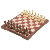 Jeu Echecs Magnétique - Simili Bois