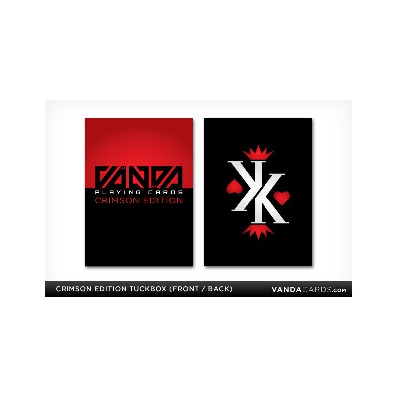 Cartes Vanda Crimson Edition Cartes Vanda Crimson Edition