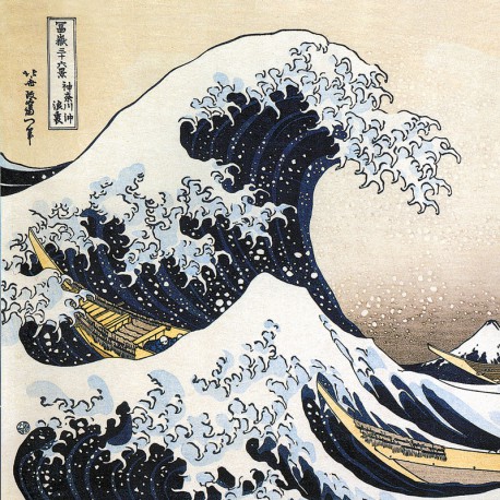 Puzzle en Bois 30 Pièces - Cuzzle Vague de Hokusai