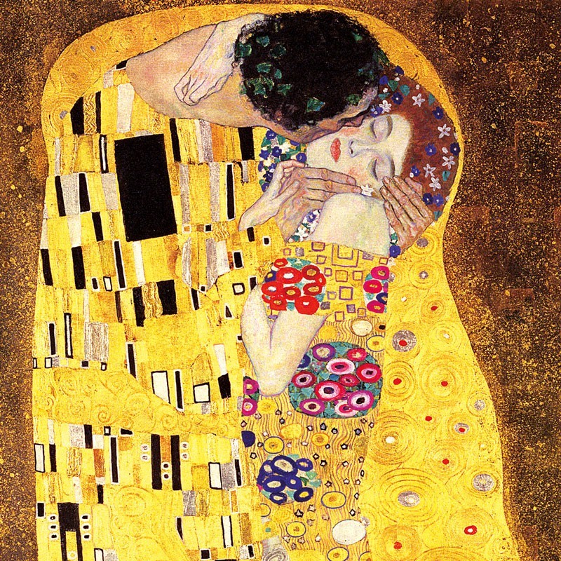 Puzzle en Bois 30 Pièces - Cuzzle Le Baiser de Klimt Puzzle en Bois 30 Pièces - Cuzzle Le Baiser de Klimt
