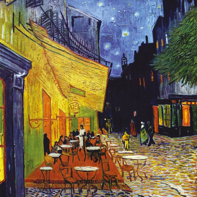 Puzzle en Bois 30 Pièces - Cuzzle Café le Soir de Van Gogh Puzzle en Bois 30 Pièces - Cuzzle Café le Soir de Van Gogh