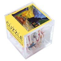 Puzzle en Bois 30 Pièces - Cuzzle Café le Soir de Van Gogh