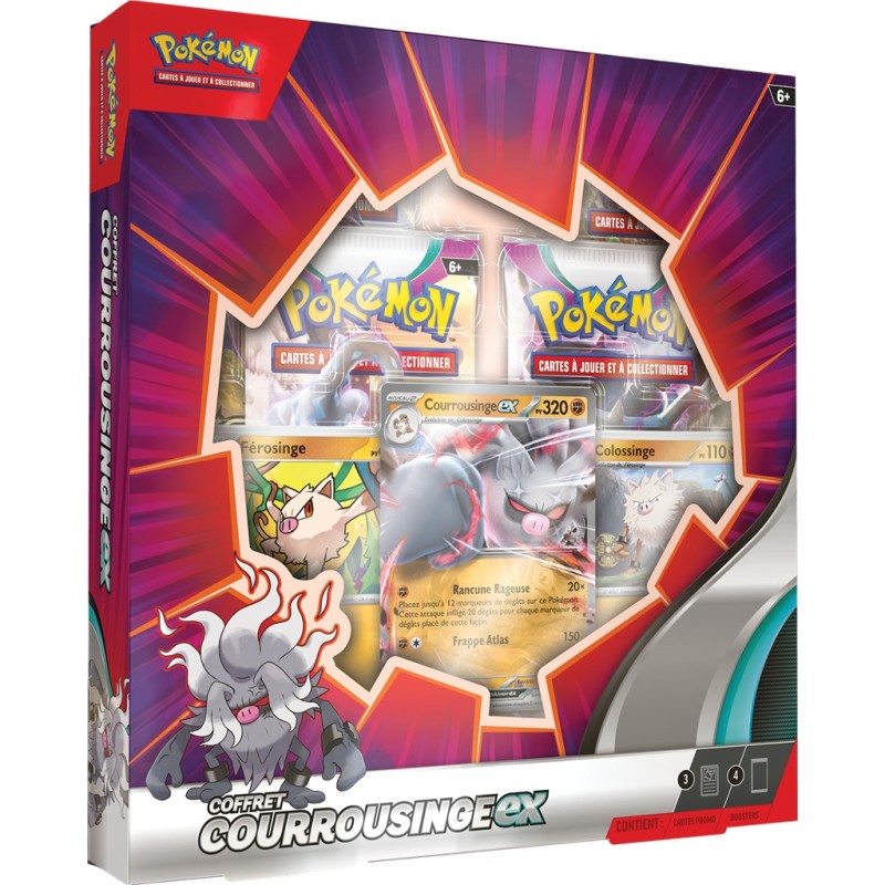 Pokémon : Coffret Courrousinge Ex Pokémon : Coffret Courrousinge Ex