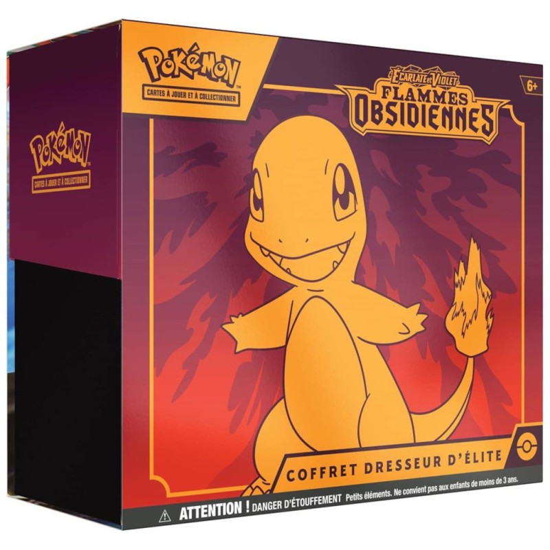 Coffret Pokemon Dresseur d'Elite : Flammes Obsidiennes Coffret Pokemon Dresseur d'Elite : Flammes Obsidiennes