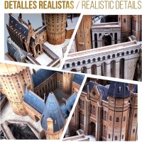 Puzzle 197 pièces - 3D Model Kit Harry Potter : Le château de Poudlard