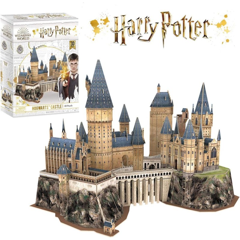 Puzzle 197 pièces - 3D Model Kit Harry Potter : Le château de Poudlard Puzzle 197 pièces - 3D Model Kit Harry Potter : Le château de Poudlard