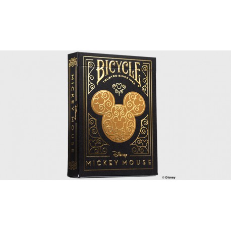 Cartes Bicycle Disney Mickey Mouse Gold