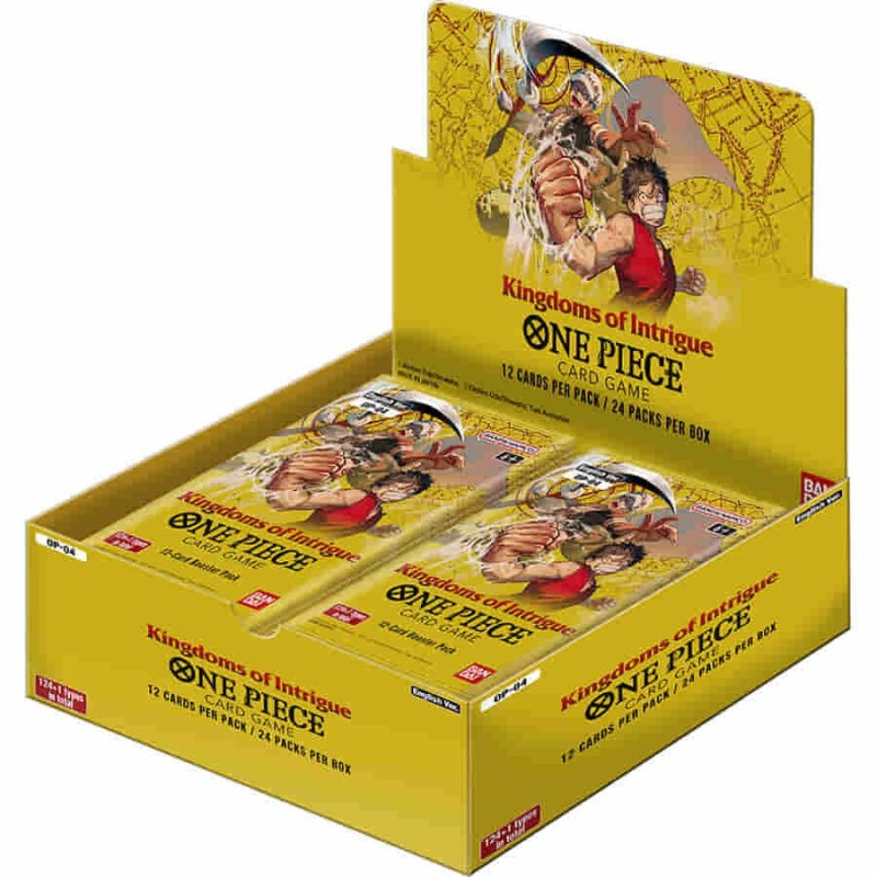 Display One Piece : Kingdoms of Intrigue OP-04 (24 Boosters) Display One Piece : Kingdoms of Intrigue OP-04 (24 Boosters)