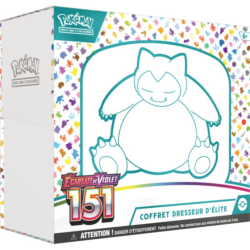 Coffret Pokémon Dresseur d'Elite Ronflex : Ecarlate et Violet Coffret Pokémon Dresseur d'Elite Ronflex : Ecarlate et Violet
