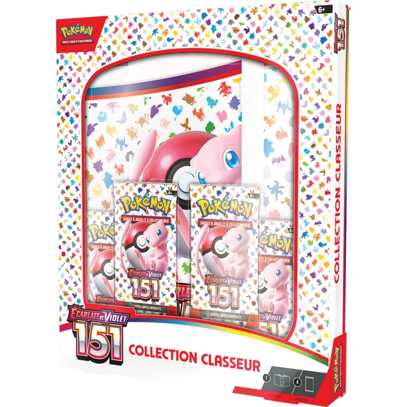 Pokémon Collection Classeur Ecarlate et Violet 151 Pokémon Collection Classeur Ecarlate et Violet 151