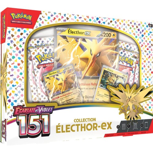 Pokémon EV3.5 : Coffret Électhor-ex Pokémon 151