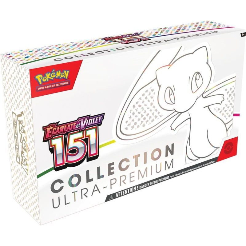Coffret Collection Ultra Premium Mew-ex (Ecarlate et Violet 151) Coffret Collection Ultra Premium Mew-ex (Ecarlate et Violet 151)