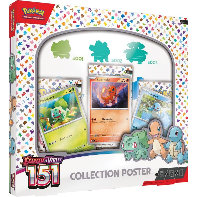 Pokémon EV3.5 : Coffret Poster Pokémon 151 Pokémon EV3.5 : Coffret Poster Pokémon 151