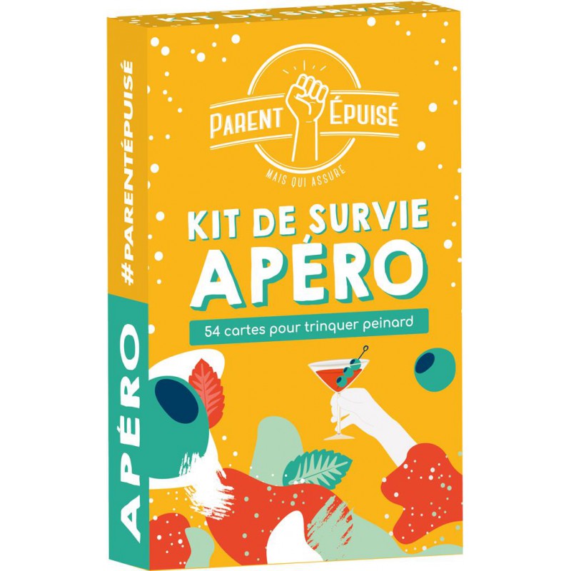 Parent Epuisé : Kit de Survie Apéro - Boutique Variantes Paris - Jeu de  Société